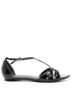 Carrano Leather Flat Sandals