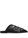 Carrano Leather Mules In Black