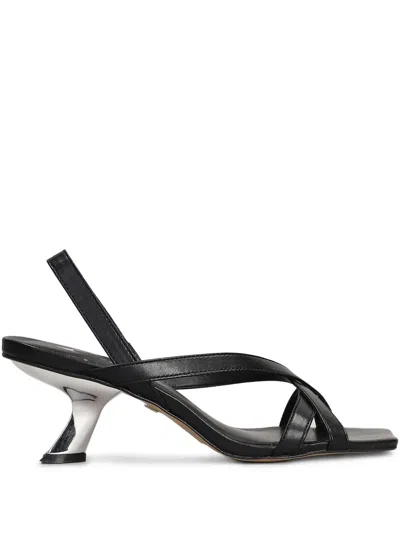 Carrano Leather Sandals In Black