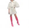 Carrano Lipstick Boot In Pink In Pink