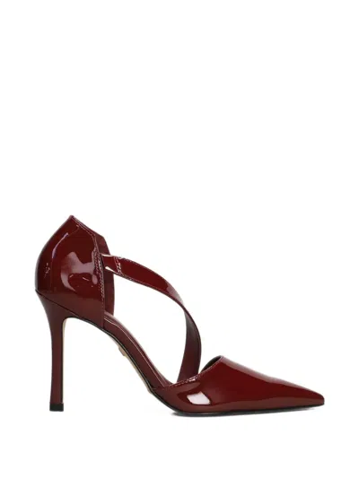 Carrano Patent-finish Leather Pumps In Red