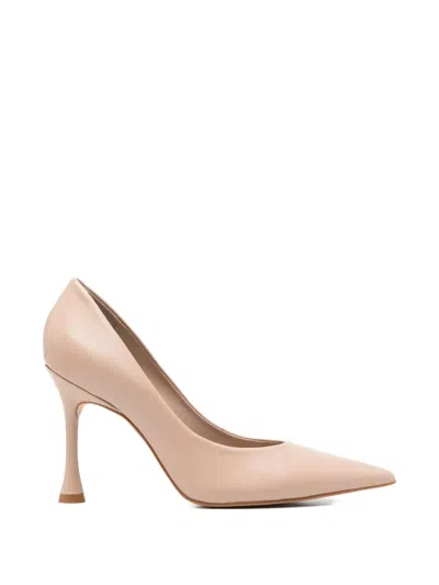 Carrano Pointed-toe Pumps In Neutral