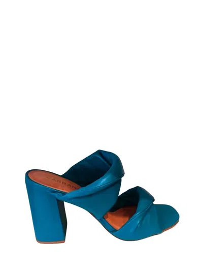 Carrano Puffy Sandals In Blue
