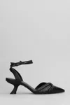 Carrano 50mm Lace-up Pumps In Black