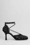 Carrano 85mm Crystal-embellished Pumps In Black