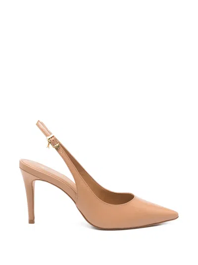Carrano Slingback Pointed-toe Pumps In Neutral