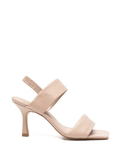 Carrano Square-toe Sandals In Neutral