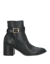 Carrano Woman Ankle Boots Black Size 9 Soft Leather In Black