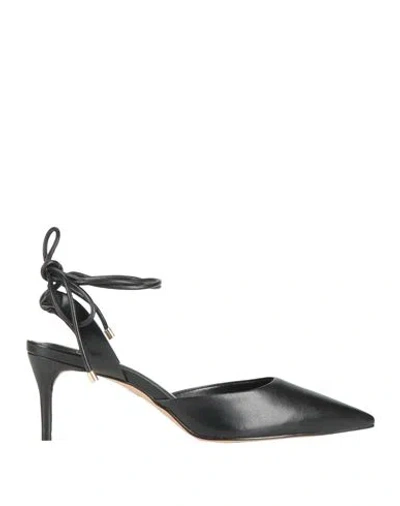 Carrano Woman Pumps Black Size 6 Leather