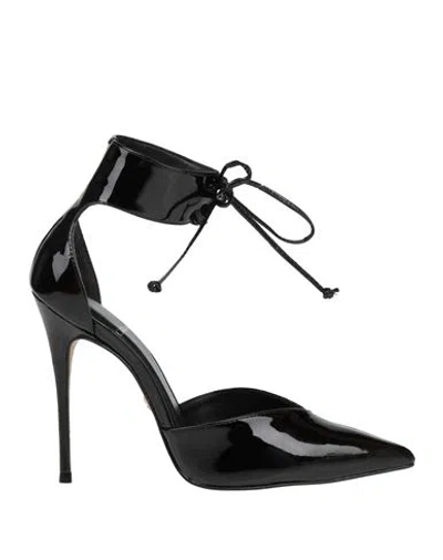 Carrano Woman Pumps Black Size 6 Leather