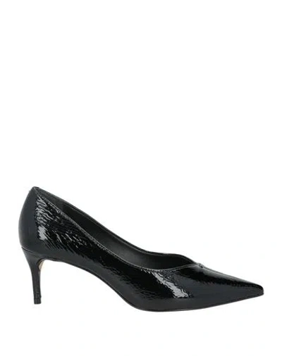 Carrano Woman Pumps Black Size 7 Leather