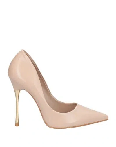 Carrano Woman Pumps Blush Size 5 Leather In Pink