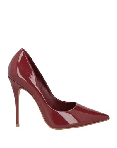 Carrano Woman Pumps Brick Size 7 Leather In Red