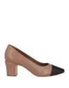 Carrano Woman Pumps Brown Size 10 Leather