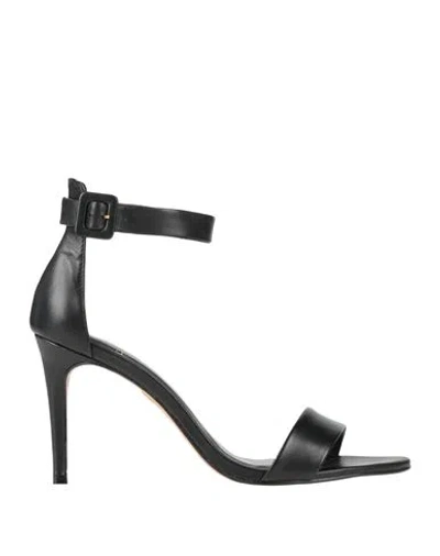 Carrano Woman Sandals Black Size 5 Leather