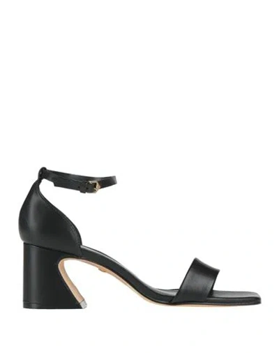 Carrano Woman Sandals Black Size 7 Leather