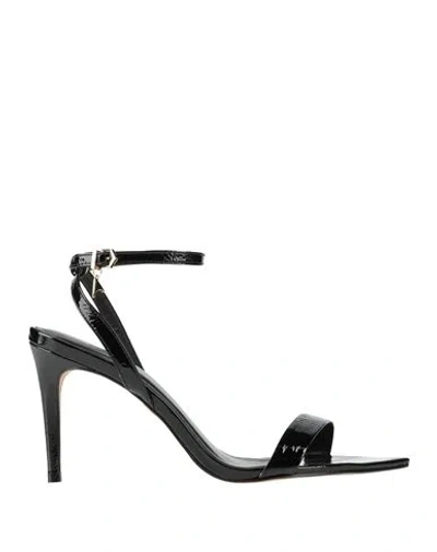 Carrano Woman Sandals Black Size 9 Leather