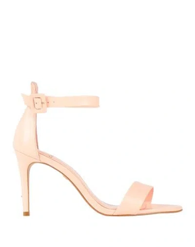 Carrano Woman Sandals Light Pink Size 5 Leather
