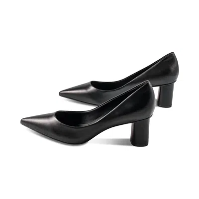 Carrano Women's Felicia Leather Heel In Black