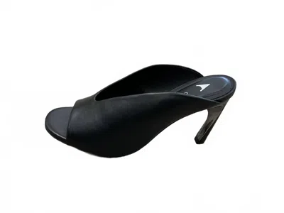 Carrano Women's Melanya Dress Slide In Black Leather