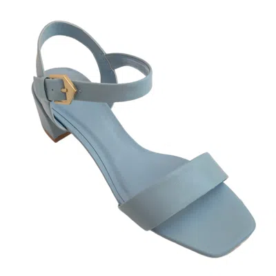 Carrano Women's Mini Block Sandals In Sky Grey In Multi