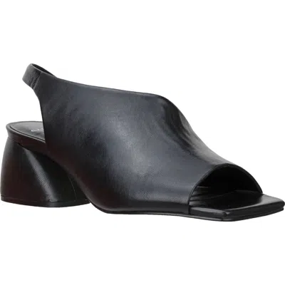 Carrano Women's Rexana Slingback Leather Sandal In Black