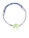 Carré De Trèfles Clover Bracelet In Blue