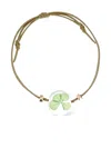Carré De Trèfles Clover Bracelet In Green