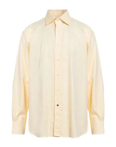 Càrrel Man Shirt Yellow Size 17 ¾ Cotton