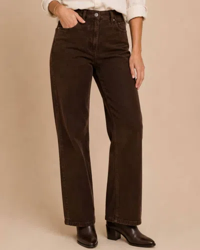 Carreli Jeans Corduroy Straight Jeans In Brown