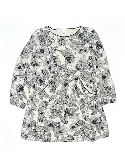 Pre-owned Carrèment Beau Kids' Dress In Gray