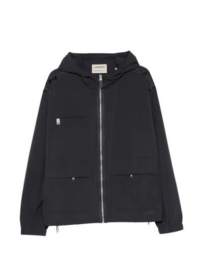 Carrer Arden Hooded Jacket In Blue