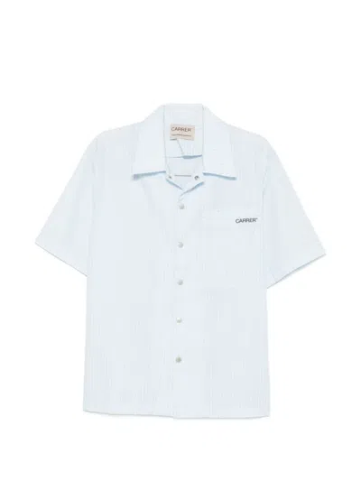 Carrer Beck Check Short-sleeve Shirt In Blue