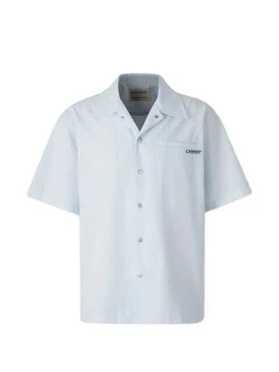 Carrer Beck Check Short-sleeve Shirt In White
