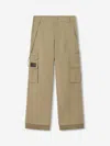 Carrer Cobalt Cargo Pants In Nude