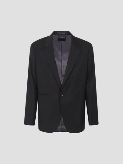 Carrer Cadore Wool Jacket In Black
