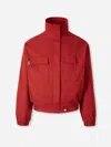 Carrer Casual Jacket Barrau In Red