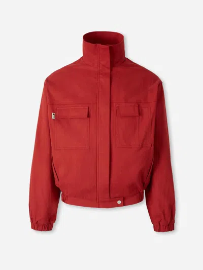 Carrer Casual Jacket Barrau In Red