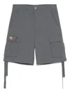 Carrer Ripstop Cargo Shorts In Grey