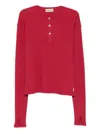 Carrer Cotton Polo Shirt In Red