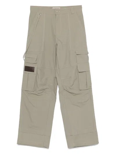 Carrer Cotton-nylon Straight-leg Cargo Pants In Multi