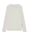 Carrer Doria Double Layer Long Sleeve Tee In White