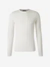 Carrer Doria Double Layer T-shirt In White
