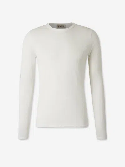 Carrer Doria Double Layer T-shirt In White