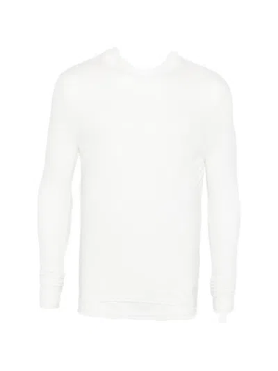 Carrer Doria Double-layer T-shirt In White