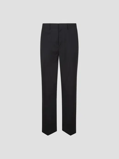 Carrer Elegant Wool Pant In Black