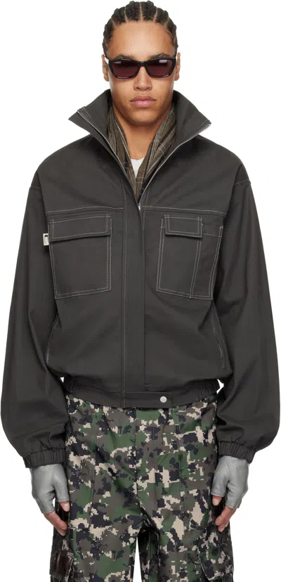 Carrer Gray Barrau Jacket In  Grey/blue