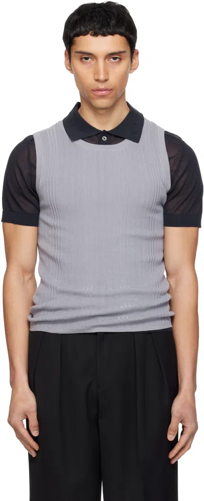 Carrer Gray Tone Tank Top