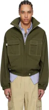 Carrer Green Barrau Jacket In Night Green