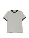 Carrer Hayes Check-pattern T-shirt In White